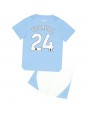 Billige Manchester City Josko Gvardiol #24 Hjemmedraktsett Barn 2023-24 Kortermet (+ Korte bukser)